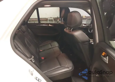 2013 Mercedes-Benz Ml 350 4Matic из США, поврежденный, VIN 4JGDA5HB0DA207596